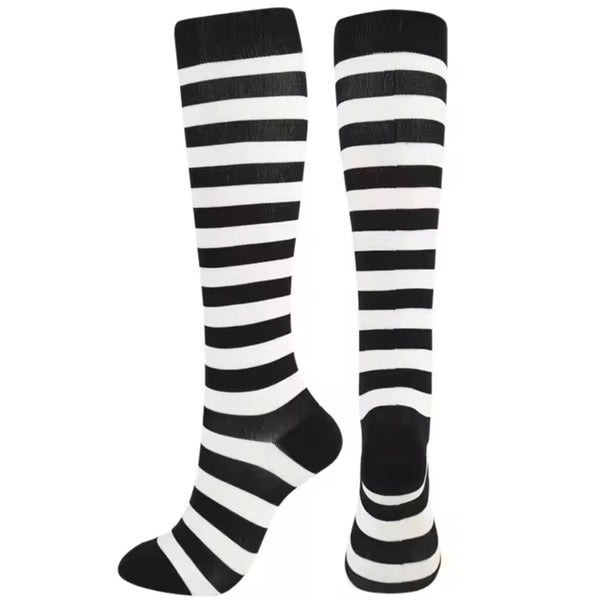 CALCETINES DE COMPRESIÓN - Rayas I L/XL