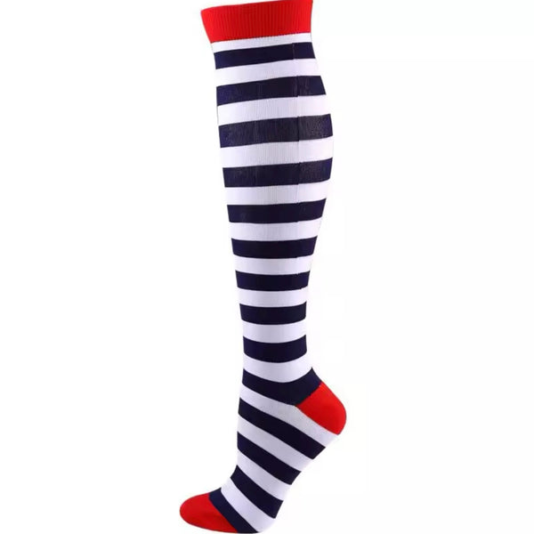 CALCETINES DE COMPRESIÓN - Rayas IV L/XL