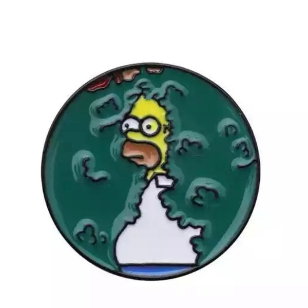Los Simpsons - Homero entre arbustos